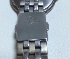 CITIZEN ATTESA Titanium Quartz Watch 17.5cm 6.9in Mens Gold Dial Japan