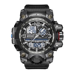 Men’s Watches Sports Outdoor Waterproof Military Watch Date Multi Function Ta…