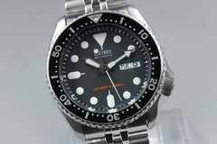 [Near MINT] Seiko SKX007 Black Boy 7S26-0020 Diver’s Automatic Watch From JAPAN