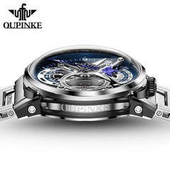 Automatic Mechanical Watch Waterproof Luxury Dial Men’s Men Strap