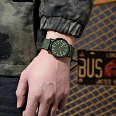 Military Watch Army Durable Water Proof Luminous 24Hours Dial Nylon Strap USA