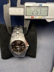 Vintage Seiko 5J32-0AP0 Arctura Kinetic Auto Relay Stainless Steel Watch – Works