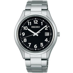 Seiko SBPX155 Selection Black Dial Solar Powered Sapphire Quartz Men’s Watch New