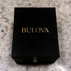 Bulova Men’s Quartz Multifunction Blue Dial Two-Tone Stainless Bracelet Watch