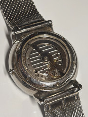 STERNGLAS Zeitmesser Naos Automatic (38mm) Blue Dial / Stainless Steel Mesh