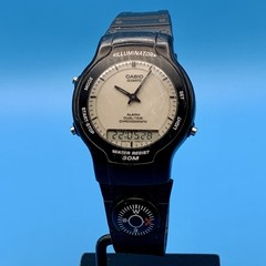 CASIO AW-43 (1737) Men’s Rare Vintage Ana-Digi Wristwatch Chrono Works New Batt