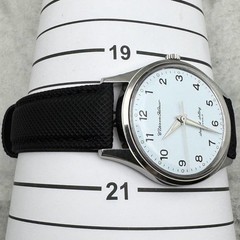 1975 Manual winding Citizen Homer Tentetsu Light Blue Dial Safe packing!