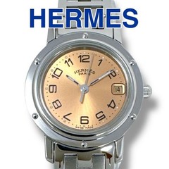Hermès Clipper CL4.210 Orange Quartz Women Watch