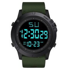 Waterproof Digital Sports Watch Military Tactical LED Backlight Wristwatch Men