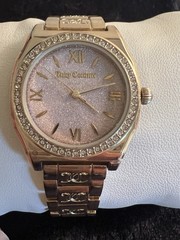 Juicy Couture Women’s Watch Rhinestone Face and Bezel