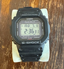 Casio G-Shock GW-5000U Tough Solar Multi Band 6 200m Digital Watch Black
