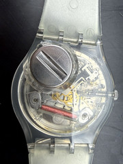 NEW Swatch Watch MOMA SILVER GZ406D Special Collection Limited Edition 2000