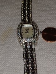 Nolan Miller Womens Beautiful Rhinestone Watch