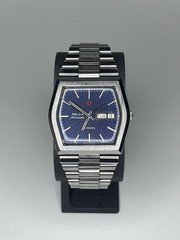 Vintage Felca Airmaster ETA Automatic Blue Stardust Dial Flex Bracelet Swiss