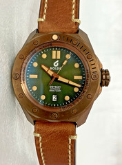 NEW STORE DISPLAY BOLDR Odyssey Bronze Green watch V1 NH35A automatic WARRANTY