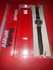 NEW Swatch Watch MOMA BLACK GZ406D Limited Edition 2000 Original paper @RARE@