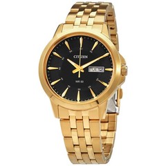 Citizen Quartz Black Dial Gold-tone Men’s Watch BF2013-56E