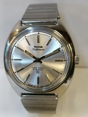 HMT KOHINOOR 17J WINDING SILVER DIAL 0231 INDIA MEN’S WORKING CONDITION