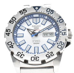 [Near MINT] Seiko 5 Sports Ice Monster SRP481 4R36-02T0 AT Men’s watch JAPAN