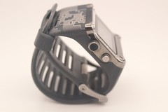 Nike WC0046 Digital Watch Gray Camo 43.5mm 100M Alarm Chronograph Rare Working