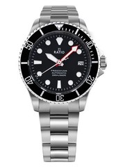 Ratio FreeDiver Black Dial Stainless Steel Automatic 200M RTF041 Men’s Watch