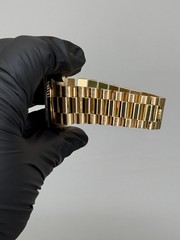 Rolex Day-Date 36 Champagne Diamond Dial on President 18238