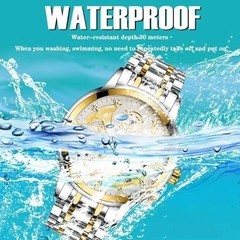 Reloj Para Hombre Casio Resistente Al Agua Acero Inoxidable Hora Mundial Verde