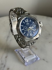 SUG 1883 S239-687 Men’s Chronograph Blue Dial Steel Watch 45mm