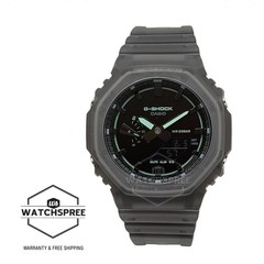 Casio G-Shock Semi-Transparent Black Resin Band Watch GA2100K-1A GA-2100K-1A
