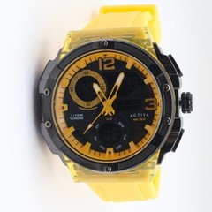 Activa X Invicta ACW8118-001 Men’s 51mm Analog Digital Yellow Watch