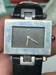 M Bromberg 925 Sterling Silver Watch Not Running