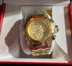 Invicta Reserve Bolt Zeus 53mm Gold 1.81 Ct Diamond MOP Dial Men’s Watch (39382)