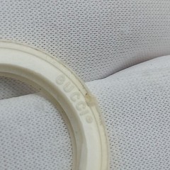 GUCCI White Change Bezel Replacement for 1100L Series Watches Accessories F838