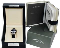 A. Lange & Sohne Lange Zeitwerk White Gold 41.9mm Watch Box/Papers 140.029