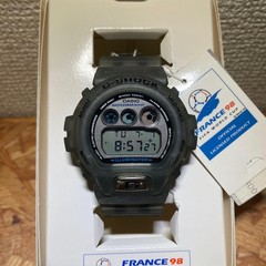 G SHOCK DW 6900WF France World Cup Gray Skeleton