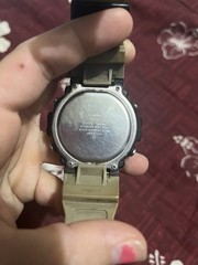 Casio W-737H Digital Quartz Sport Watch 100m Beige Resin Strap Backlight Alarm