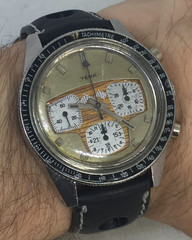 VINTAGE YEMA RALLYGRAF SUPER 606737 “Formica” CHRONOGRAPH MANUAL WIND 39MM