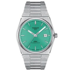 New Tissot PRX Powermatic 80 Mint Green Dial Steel Men’s Watch T1374071109101