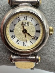 Ladies ANNE KLEIN II 10/1486-7-9 Two Tone Quartz Watch New Battery