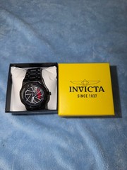 -NEW- Invicta Speedway Rim 42 mm’s men’s watch-BLACK