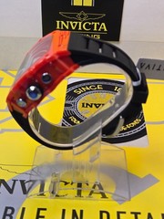 Invicta Activa X 44.3mm Skeleton Dial Men’s Watch Black & Red w/ Date Indicator