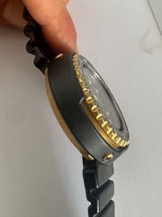 Seiko Golden Tuna 7549-7009 600m Titanium Dive Quartz Black Dial Men’s Watch