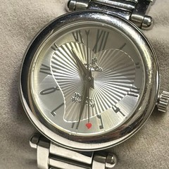 Working Condition Rare Vivienne Westwood Quartz Watch Orb Heart