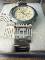 Honda Collection Chronograph Rare F-1 1965 RA272 win Ivory Dial