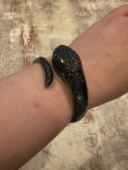 Studio Womens Watch 20mm Hidden Dial Snake Bangle Wrap