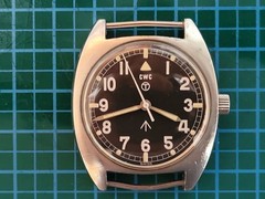 CWC W10 Manual Wind Military Watch 1979 British Army Stainless Steel #343