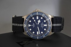 Tudor Pelagos FXD Blue 25707B 2024 Box, Papers & Warranty Excellent Condition