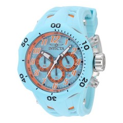 Invicta Venom Hydra Men’s Watch – 52mm, Light Blue, Orange (48238)