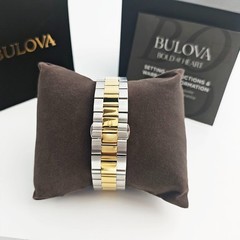 Bulova 98A284 Surveyor Classic Gold Silver Two-Tone Automatic Men’s Watch 42MM