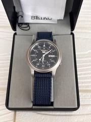 Seiko 5 Sports Blue Men’s Watch – SNK807K2 Analog Round New From Japan